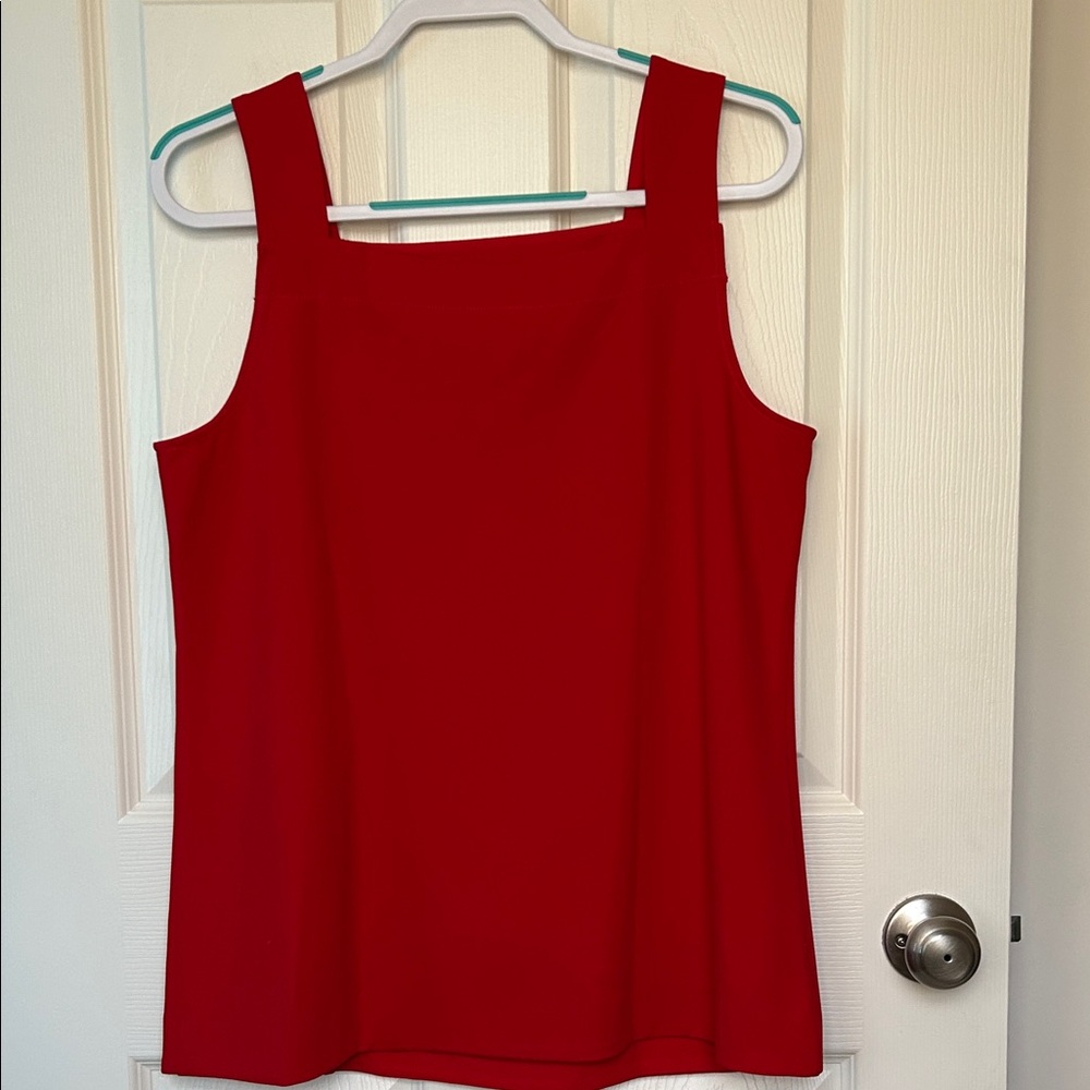 Ann Taylor Bold Red DressyTank Top - Picture 5 of 6